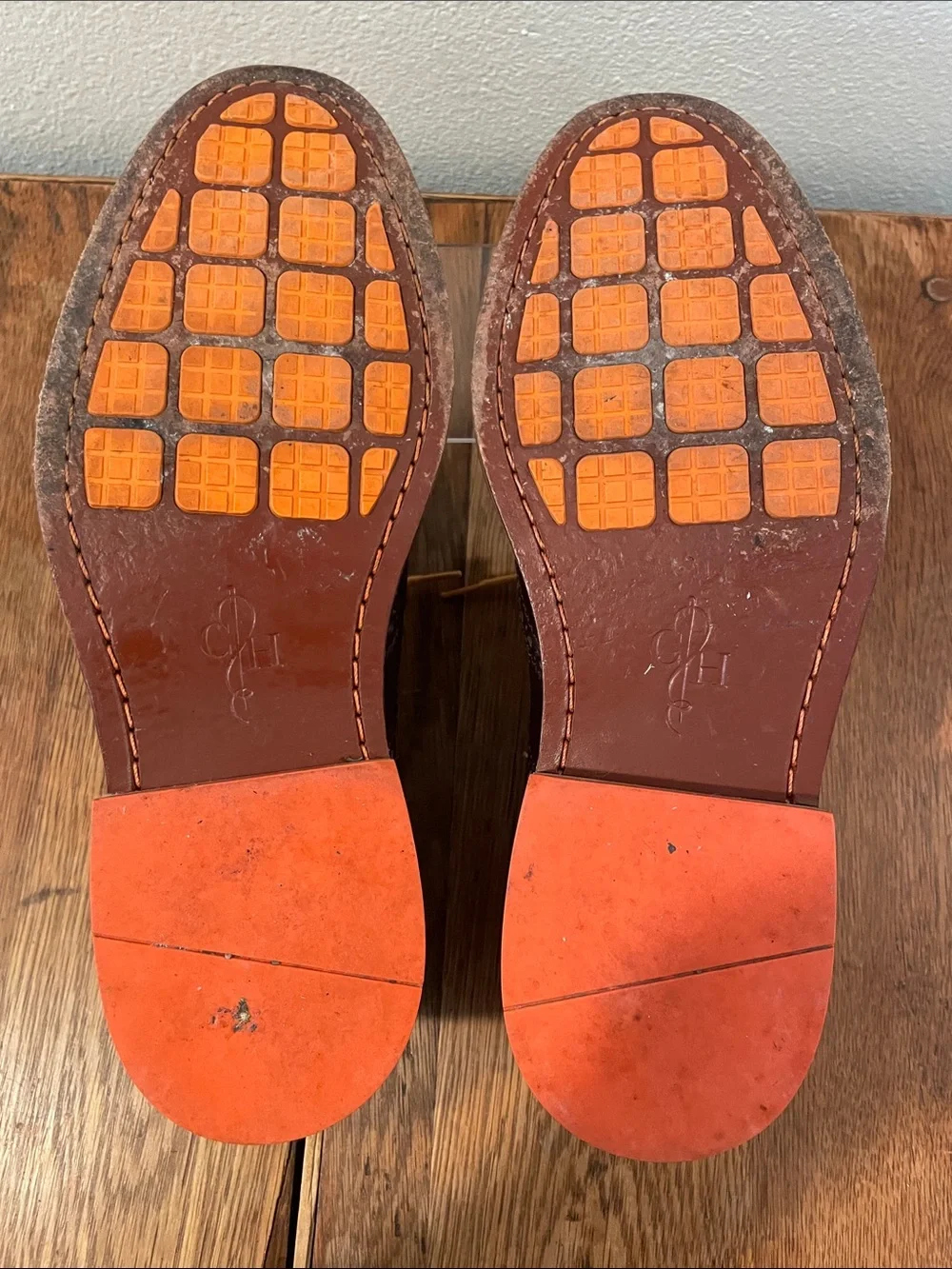 Cole Haan Colton Wingtip Brogue Oxfords — Brown — Size 9